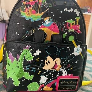 Disney Parks Loungefly Mini
Backpack Electrical Parade 50th